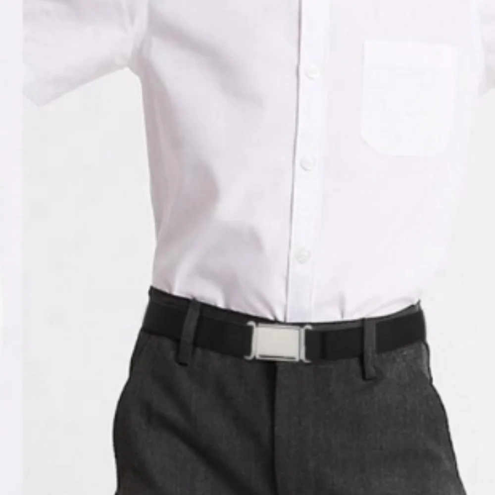 Black Stretch belt with magnetic buckle - Picture 4 of 4